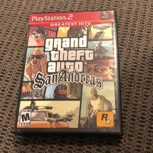 PS2 Grand Theft Auto San Andreas Greatest Hits